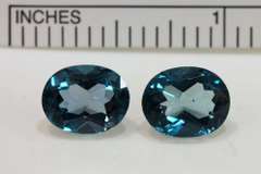 Enchanting London Blue Topaz Pair - 6.50 cts.