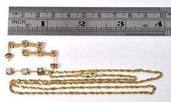 Past, Present, & Future Earrings and Pendant