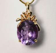 Amethyst Pendant or Enhancer