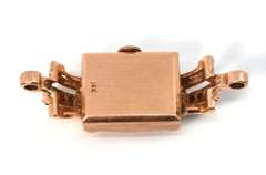 Art Deco Rose Gold & Ruby Watch