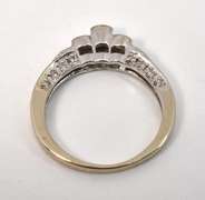 Uniquely Styled Diamond Ring