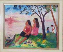 Stunning Original Oil By Manor Shadian 1994