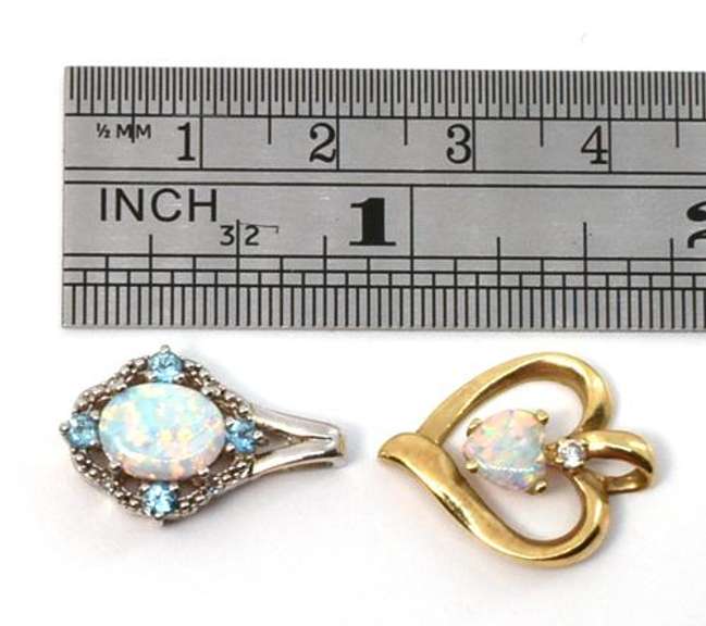 Pair of Opal Pendants