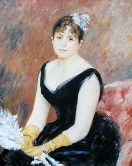 Pierre Auguste Renoir, Madame Clapisson