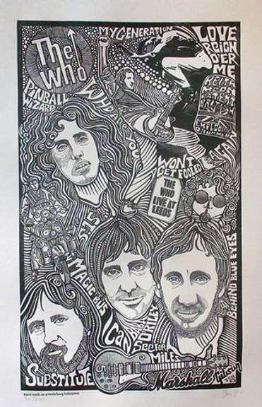 Ben G. Hand Signed, The Who