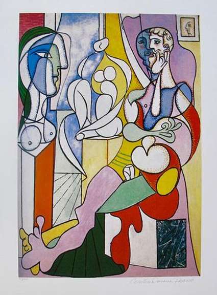 Pablo Picasso, Artist With Sculpture