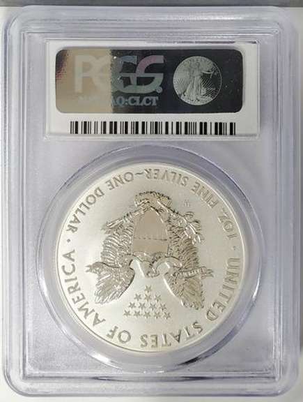 2013-W Certified Silver Eagle PR69 PCGS Reverse Proof