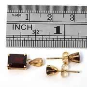 Garnet Pendant & Earring Suite