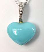Attractive Turquoise Heart Pendant