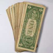 100 Assorted  $ 1 Silver Certificates  1957 Series