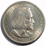 1892 Columbian Expo BU Comm Half Dollar