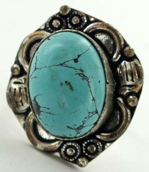 Silver and Natural Stone