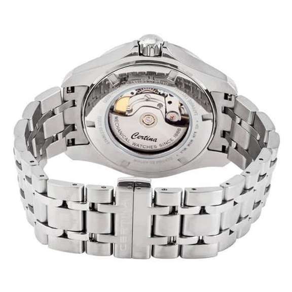 New Mens Certina Swiss Automatic w Black Dial