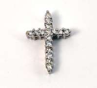 Nice .35 Ct. TW Diamond Heart Pendant in 14K WG