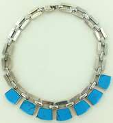 Turquoise and Silver Necklace