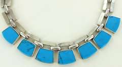 Turquoise and Silver Necklace