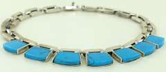 Turquoise and Silver Necklace