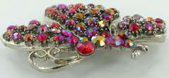 Butterfly Gemstones Pin
