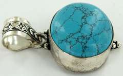 Silver and Natural Stone