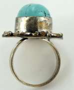 Silver and Natural Stone