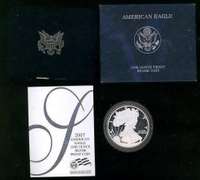 2006 & 2007 American Proof Silver Eagles Box/COAs