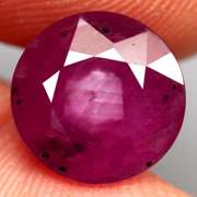 Eye catching 6.68ct silver and red unheated Ruby