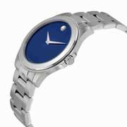 New Mens Movado Swiss w Blue Dial