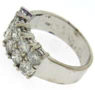 Beautiful 2ctw RBC Double Row Diamond Ring