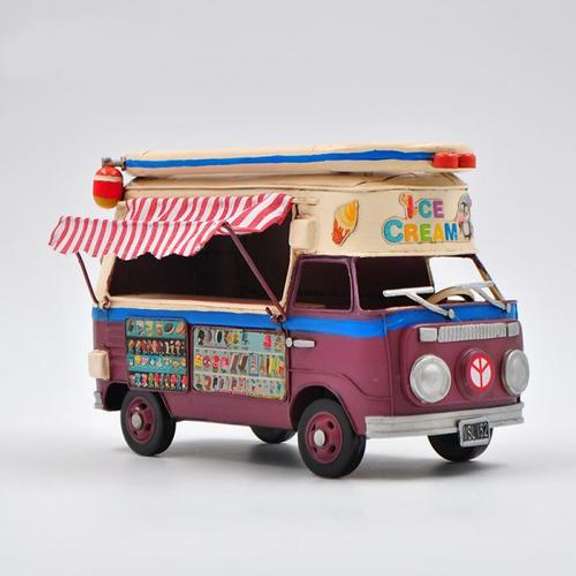 Volkswagen Bus Van Model from Jayland Figurine