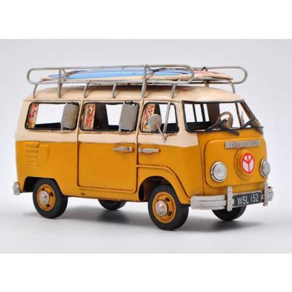 Volkswagen Mini Bus for Surfers with Surf Board