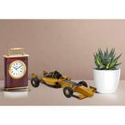 2001 Ferrari F1 Yellow Model Car