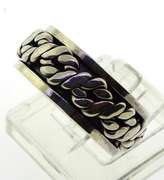 Vintage Sterling Silver Spinner Gear Band Ring