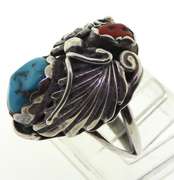 Vintage Sterling Silver Turquoise Ring