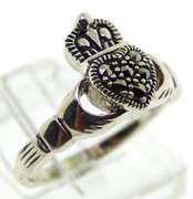 Vintage Sterling Irish Claddagh Ring