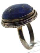 Vintage Sterling Silver Gem Stone Ring