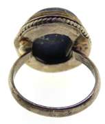 Vintage Sterling Silver Gem Stone Ring