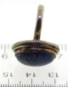 Vintage Sterling Silver Gem Stone Ring