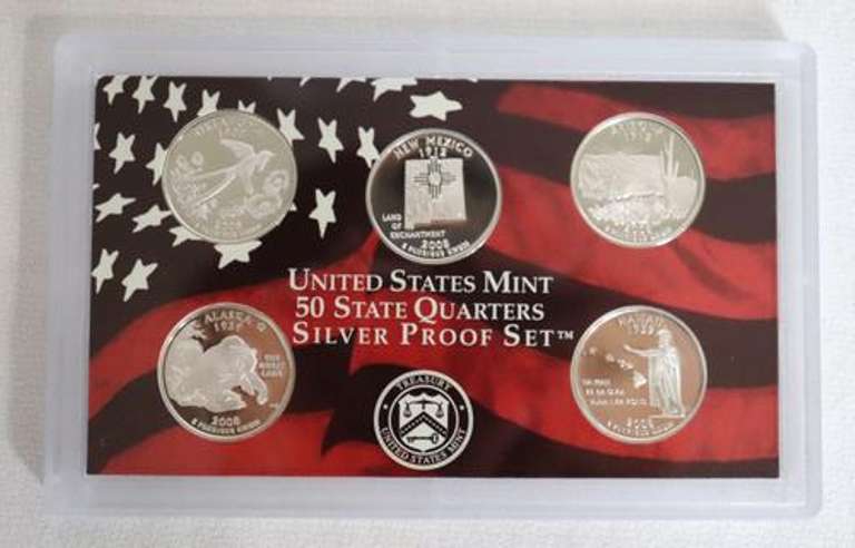 2007 & 2008 US Silver Proof Sets