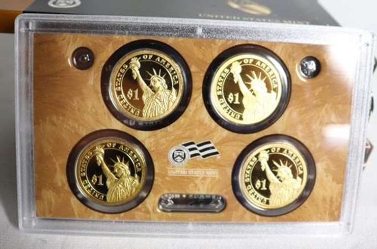 2007-2012 Presidential Dollar Proof Sets
