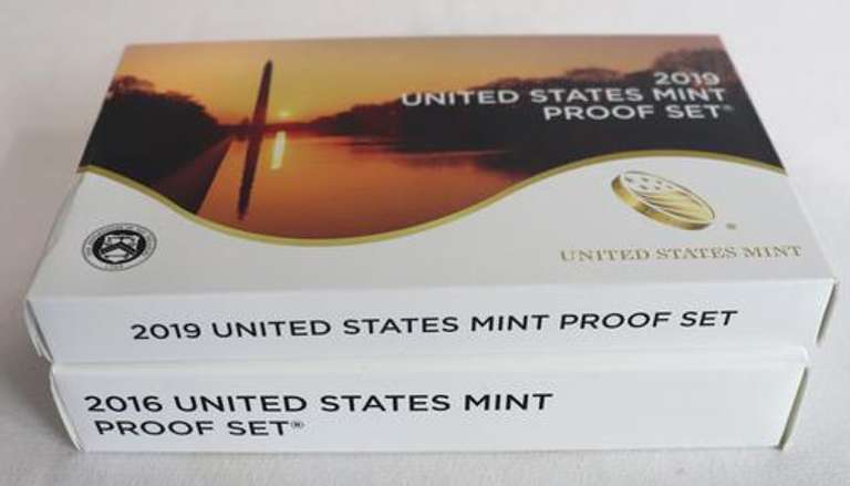 2016 & 2019 US Proof Sets