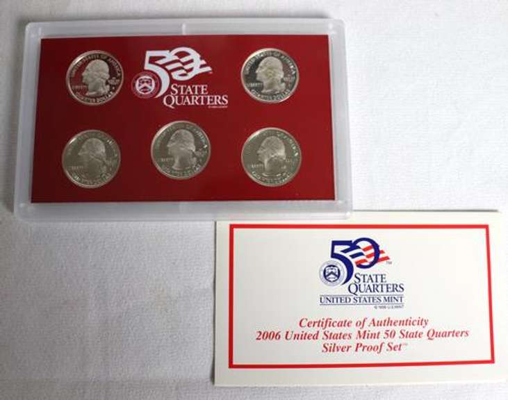 2004-2008 Silver Proof Quarter Sets