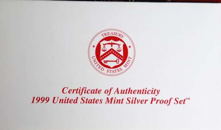 1999 Silver Proof Set