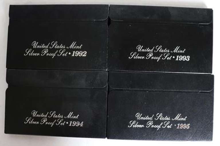 1992-1995 Silver Proof Sets