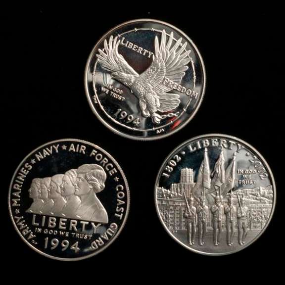 Women In Military Service POW & West Point Silver Dolls