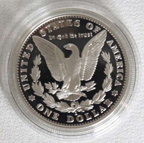 4 Silver Dollar Proofs With Boxs and Papers