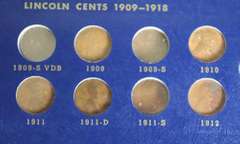 Nice Partial Set of Lincoln Head Cents 1909-1940