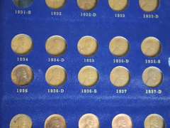 Nice Partial Set of Lincoln Head Cents 1909-1940