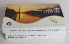 2016 & 2018 US Proof Sets