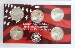 2004-2008 Silver Proof Quarter Sets