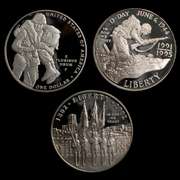 1991 D Day 2002 West Point & 2011 Medal of Honor Silver Comm $ $